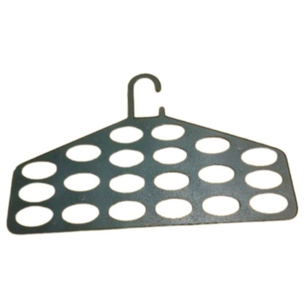 T11 Green Ties  / Belt  / Scarf Hanger - 1 Piece 20 Slots Closet Organizer